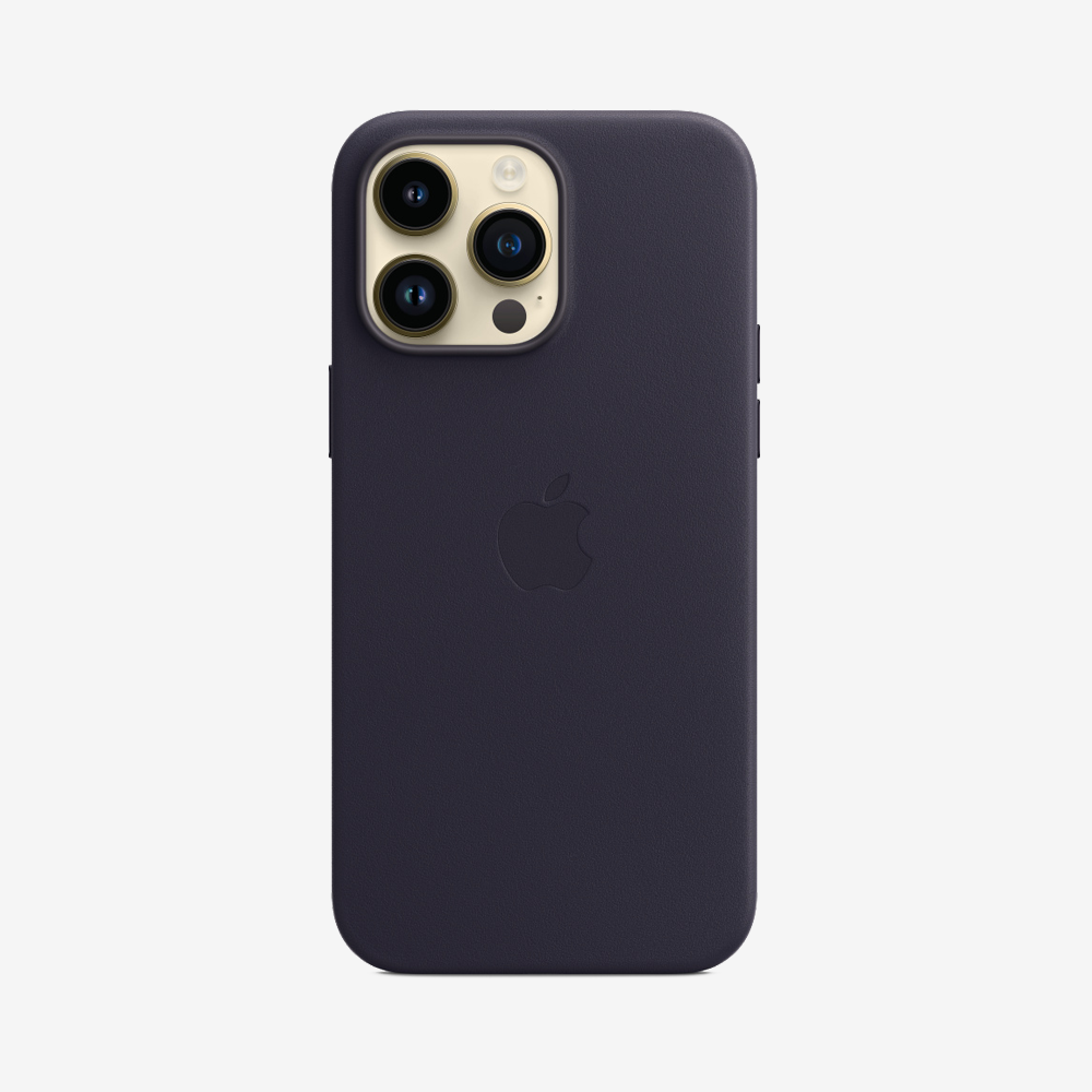 Leather Case with MagSafe for iPhone 14 Series