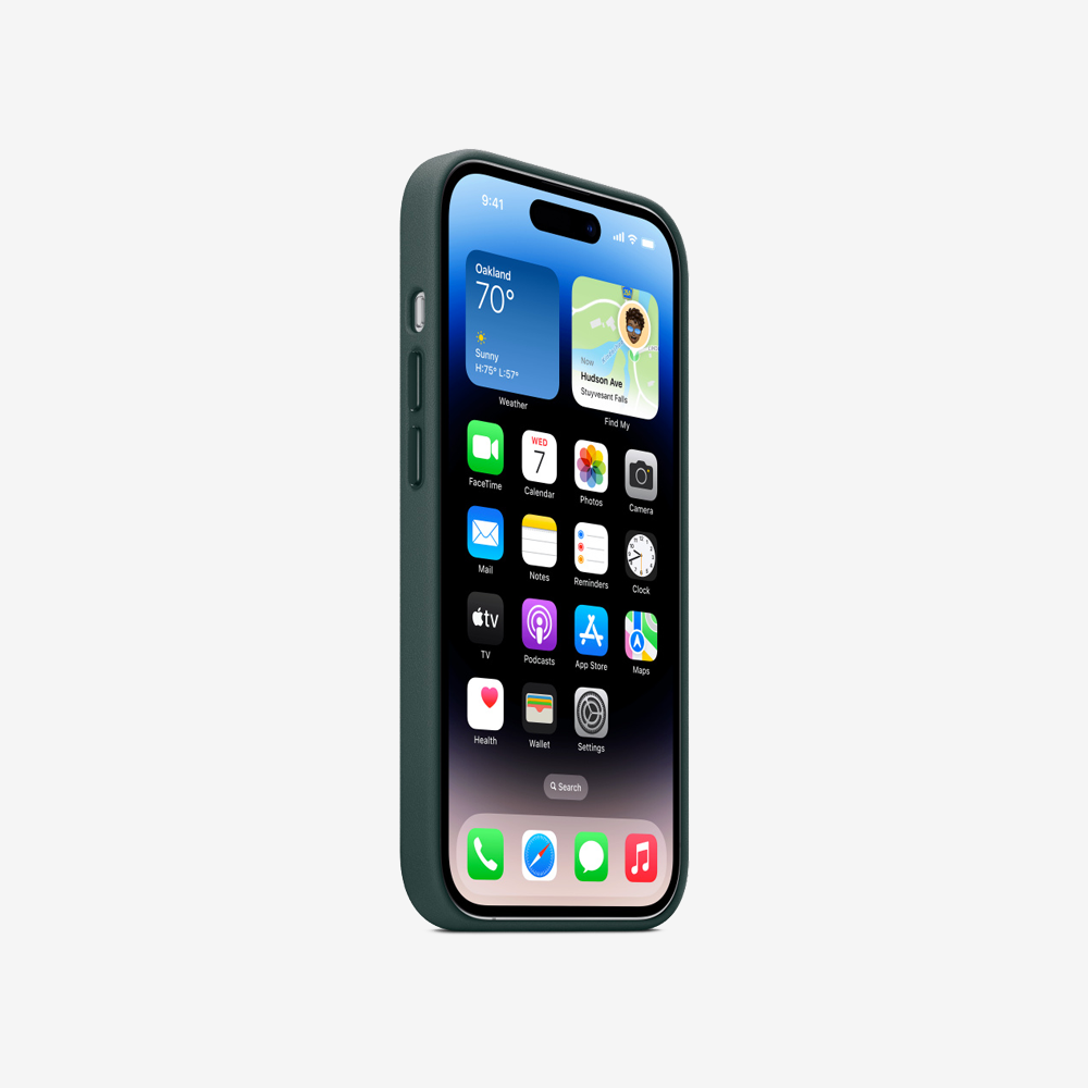 Leather Case with MagSafe for iPhone 14 Series
