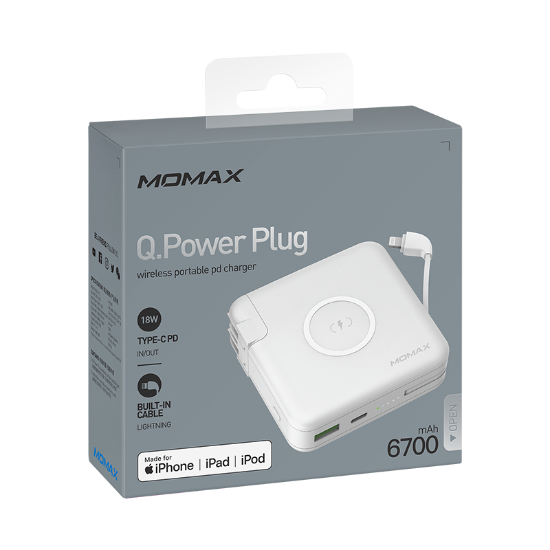 Q.Power Plug Wireless MFi Charger