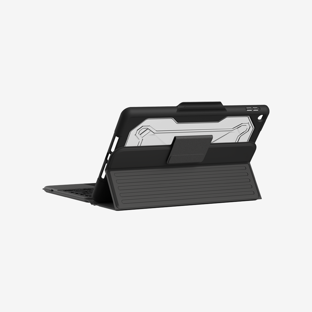 Rugged Bluetooth Keyboard with Track Pad for iPad 10.2in