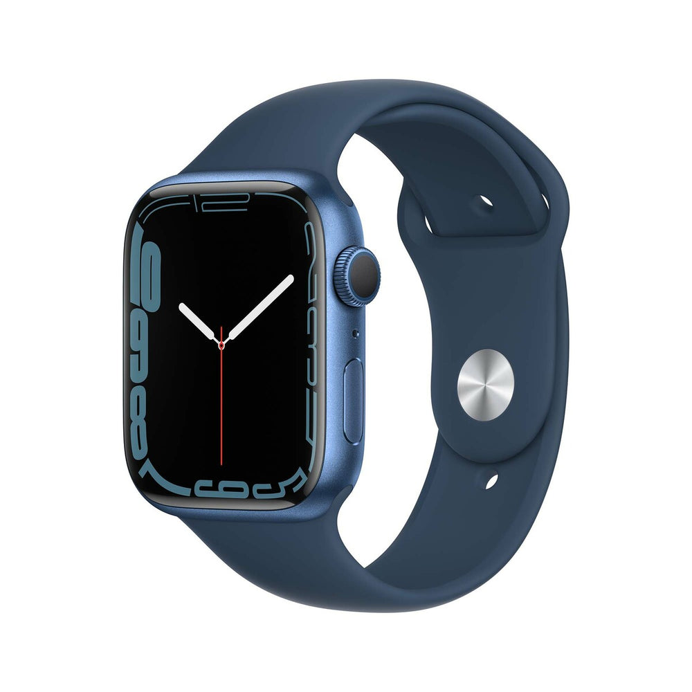 Watch Series 7 GPS + Cellular Stainless Steel Sport Band