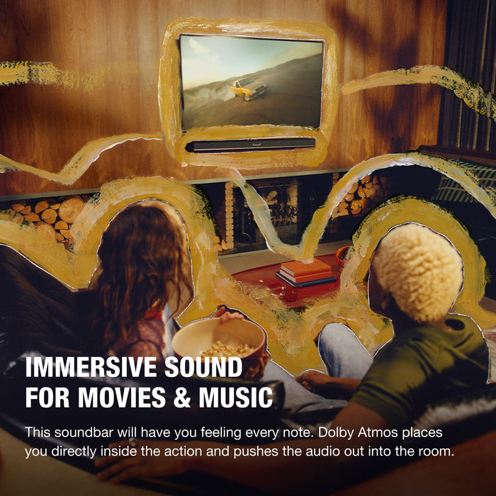 Heston 120 BT Wi-Fi Home Speaker - Black