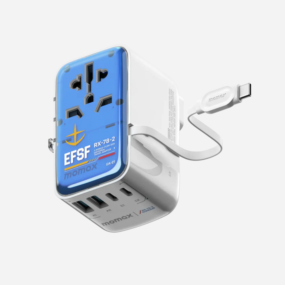 1-World Flow 4-Port Gundam Charger 35W