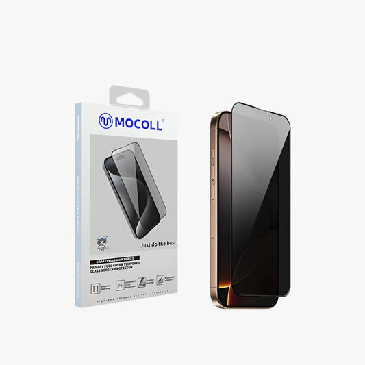 Discount on Mocoll  shoes - SKU: 2.5d Full Cover 2nd Gen Privacy Screen Protector For Iphone 16 Series - Black / Iphone 16