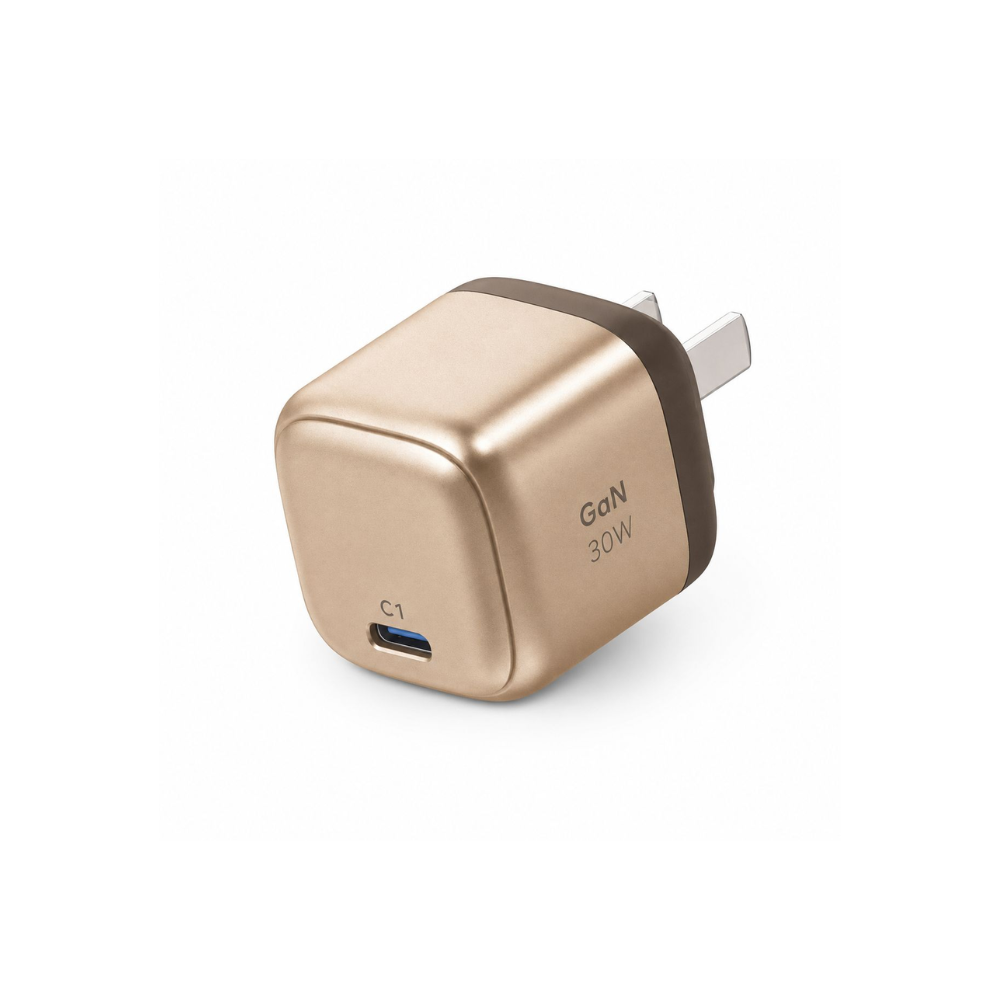 1-Charge 1-Port 30W GaN Wall Charger