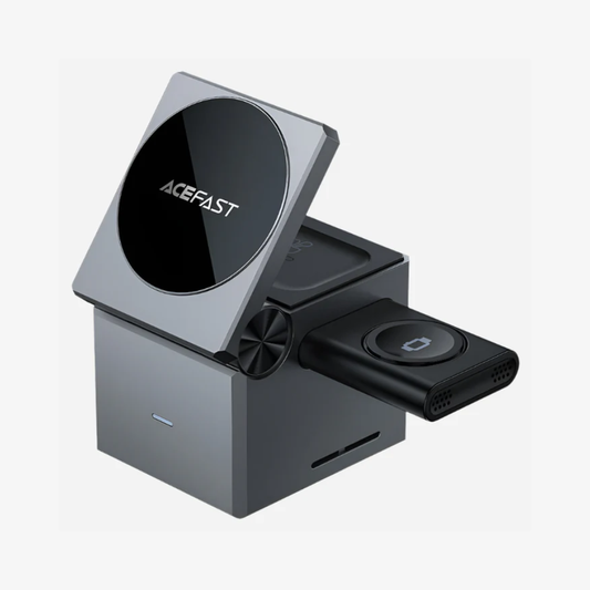 E18 Rubik's Cube 3-in-1 Wireless Charger Desktop Holder 23W