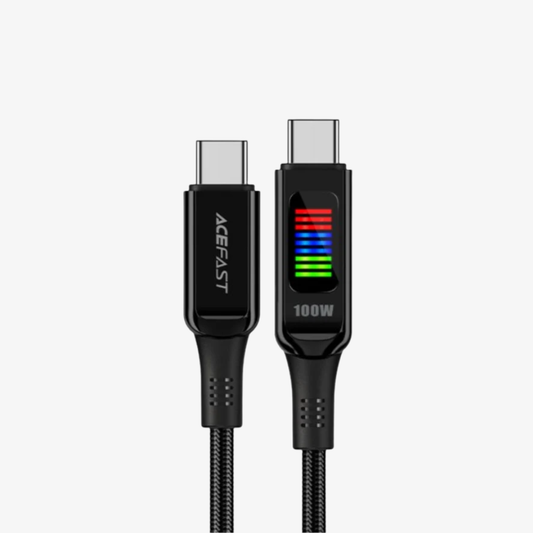 Acewire Pro C7-03 USB-C to USB-C Cable 100W 1.2M - Black