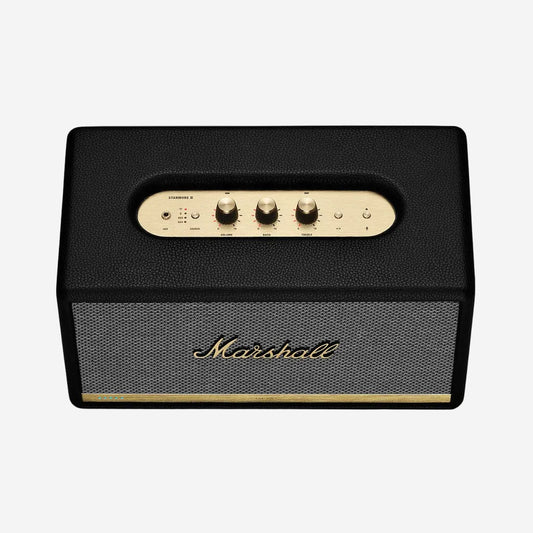 Stanmore Voice with Google Assistant Bluetooth Speaker - Black