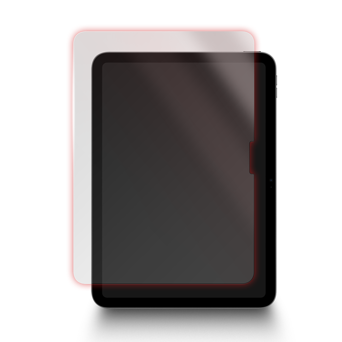 Red Light Converter Glass Screen Protector for iPad