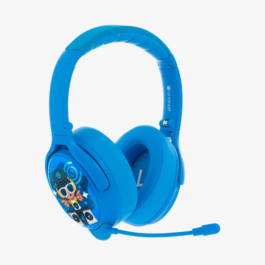 Casque Audio Sans Fil Pour Enfants BuddyPhones Cosmos Plus ANC (Rose) - Réduction De Bruit Active, Confortable, Limiteur De Volume Sécurisé - 12