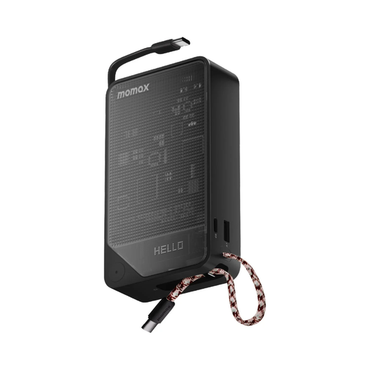 1-Power X⁺ 20000mAh Battery Pack with Dual Built-In USB-C Cables