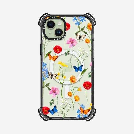 Clear Case MagSafe Floral for iPhone 15 Series - Ditsy Floral