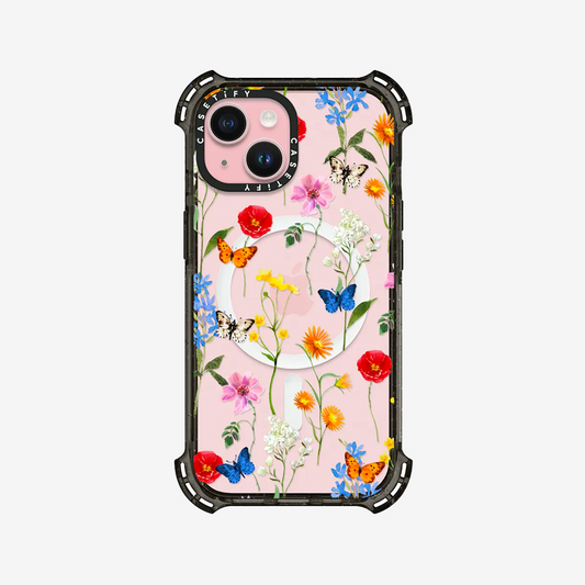 Clear Case MagSafe Floral for iPhone 15 Series - Ditsy Floral