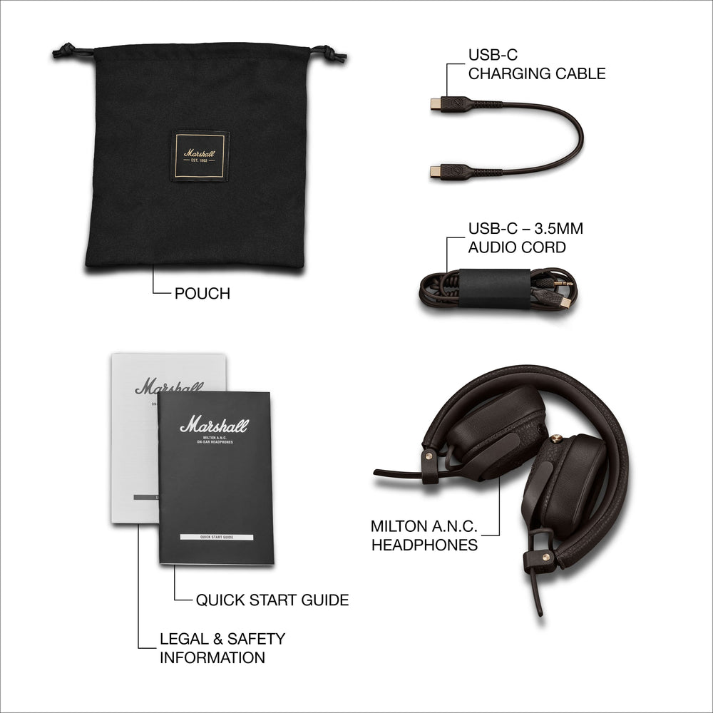 Milton ANC Wireless On-Ear Headphone
