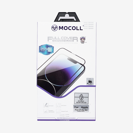 Discount on Mocoll  shoes - SKU: 2.5 Full Cover 2nd Gen Screen Protector For Iphone 15 Series - Black / Iphone 15