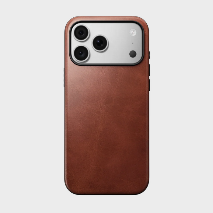 Modern Leather Horween Case MagSafe for iPhone 18 Pro Max