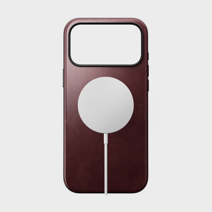 Modern Leather Horween Case MagSafe for iPhone 18 Pro Max