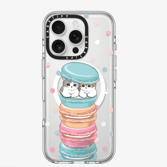 Mofusand MagSafe Clear Case for iPhone 16 Series
