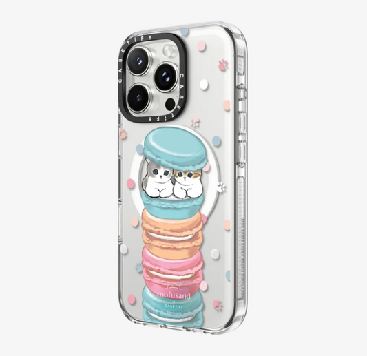 Mofusand MagSafe Clear Case for iPhone 16 Series