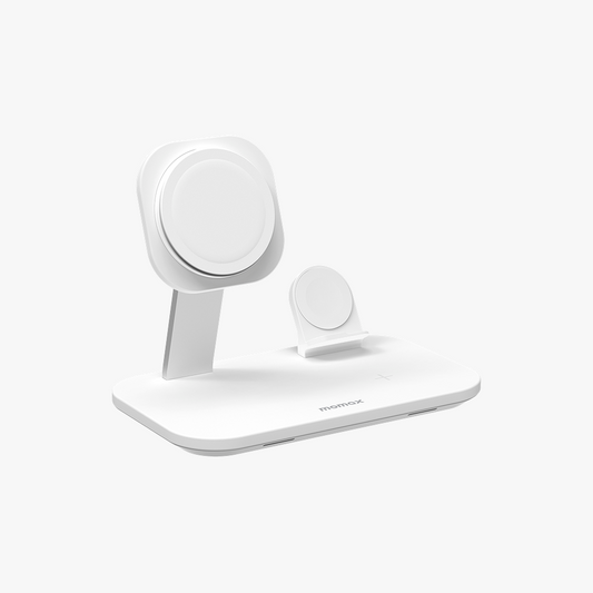 Q.Mag Pro 3 3-in-1 MagSafe Wireless Charging Stand - White