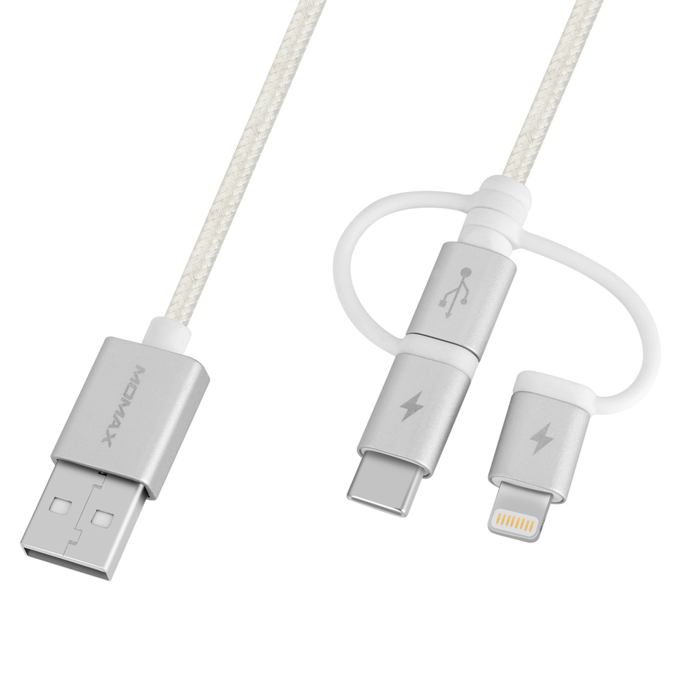 OneLink 3-in-1 (USB-A to Micro/Lightning/Type C)