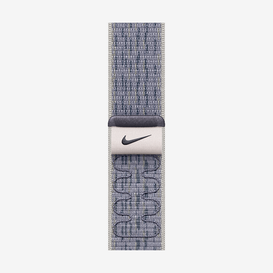 Discount on Apple  shoes - SKU: Nike Sport Loop For Apple Watch Series 10 - Blue Red / 46mm