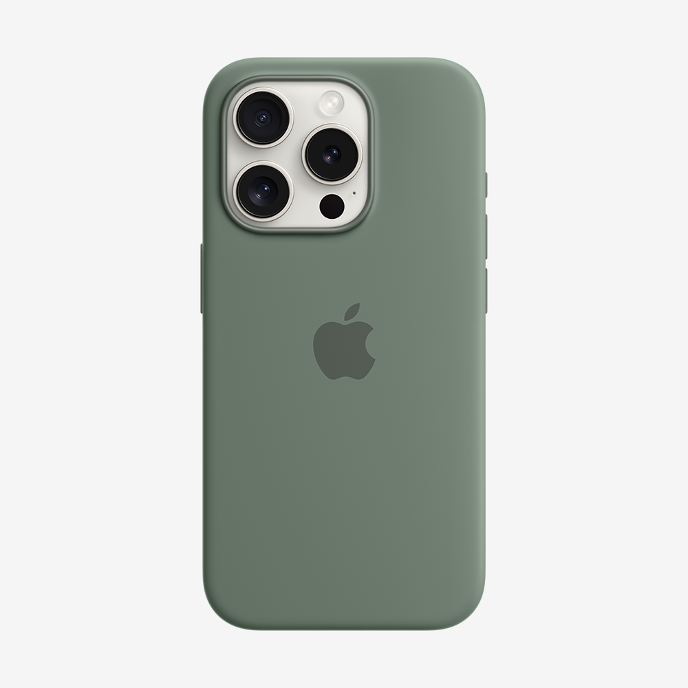 Silicon Case with MagSafe for iPhone 15 Series