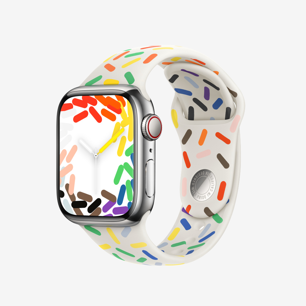 Sport Band for Apple Watch Series 1-8, SE & SE 2nd Gen - Pride Edition