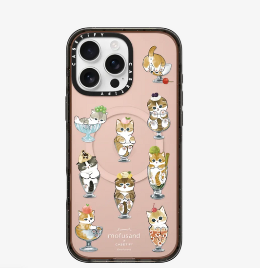 Mofusand MagSafe Mirror Case for iPhone 16 Series