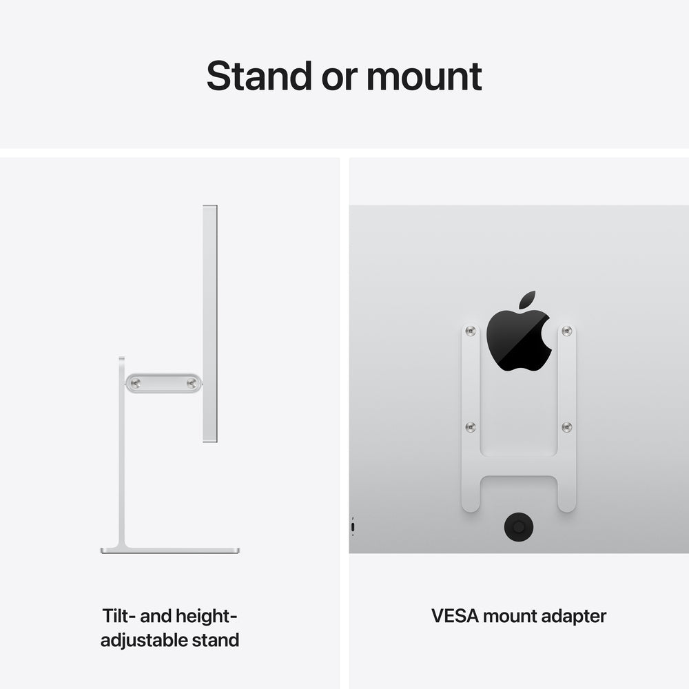 Studio Display XDR Nano Texture Glass Tilt- and height-adjustable Stand