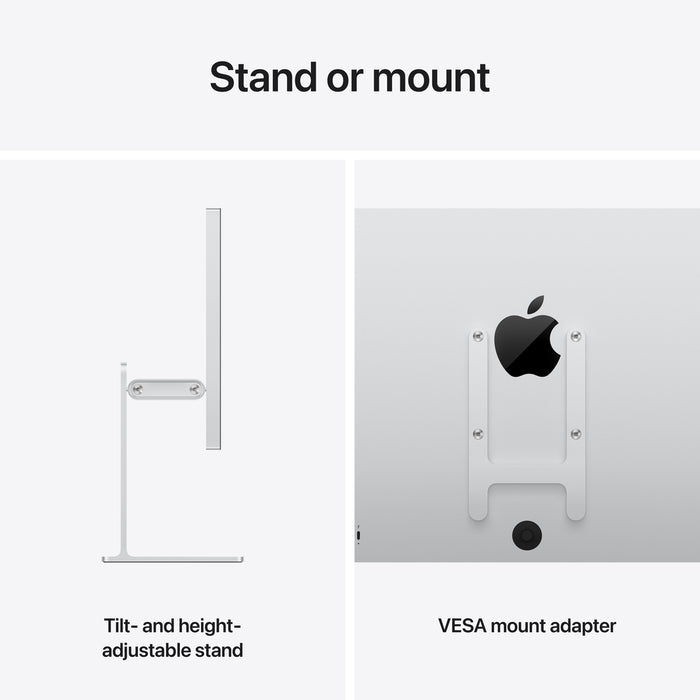 Studio Display XDR Nano Texture Glass Tilt- and height-adjustable Stand