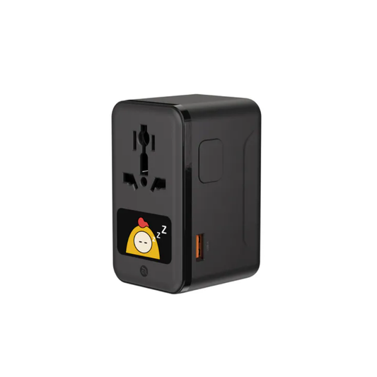 T100D Travel Adapter with Display 100W