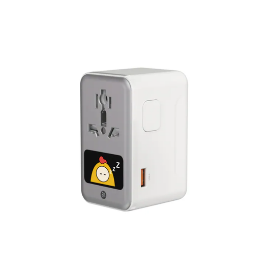 T100D Travel Adapter with Display 100W