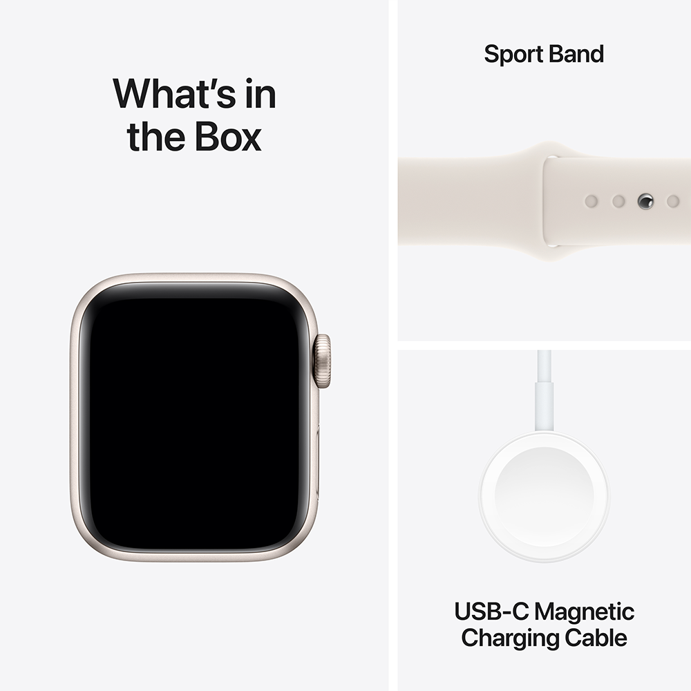 Watch SE GPS + Cellular Sport Band (2nd Gen, 2024)