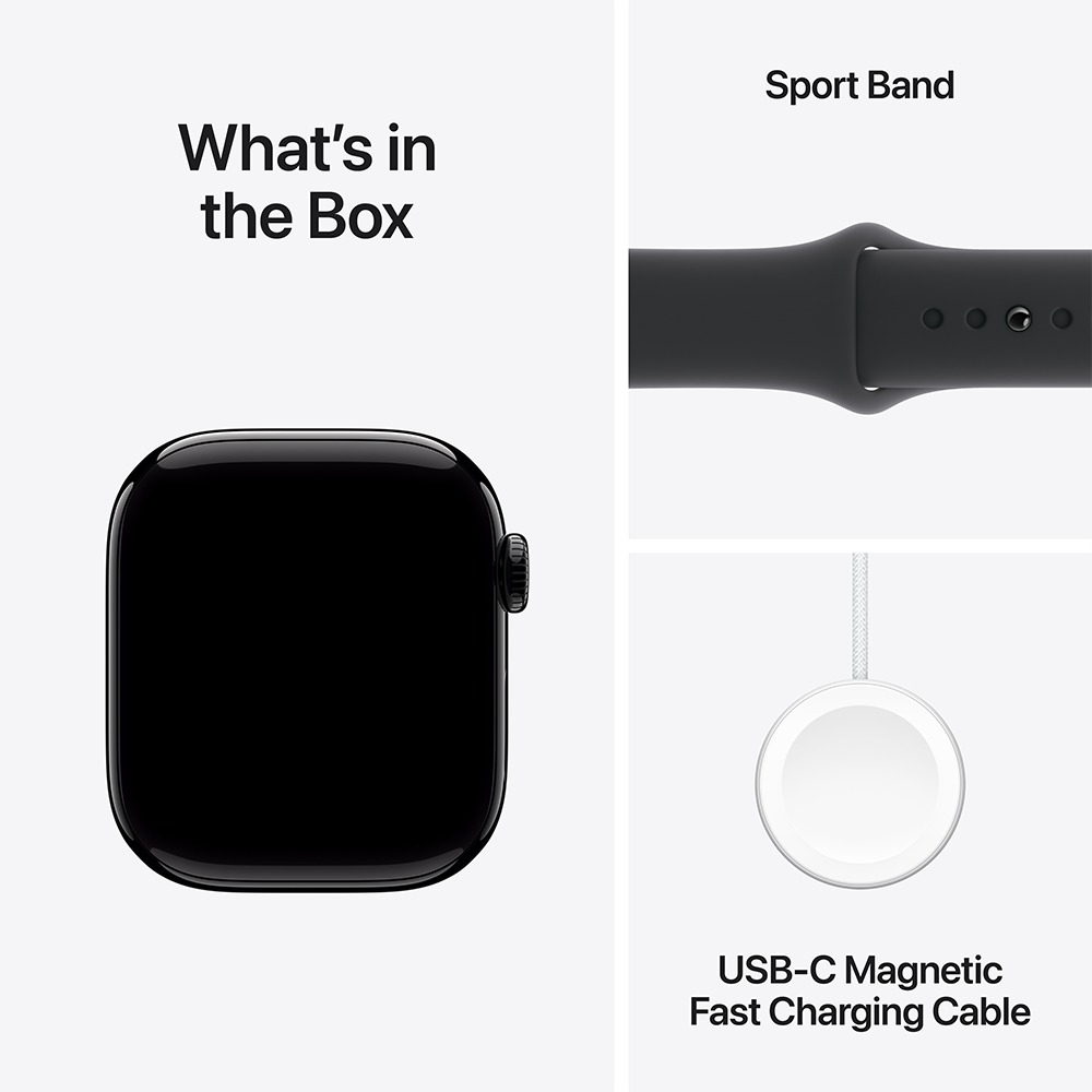 Watch Series 10 GPS + Cellular Aluminium Case Sport Band