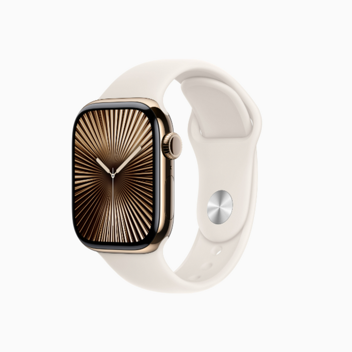 Watch Series 10 GPS + Cellular Titanium Case Sport Band