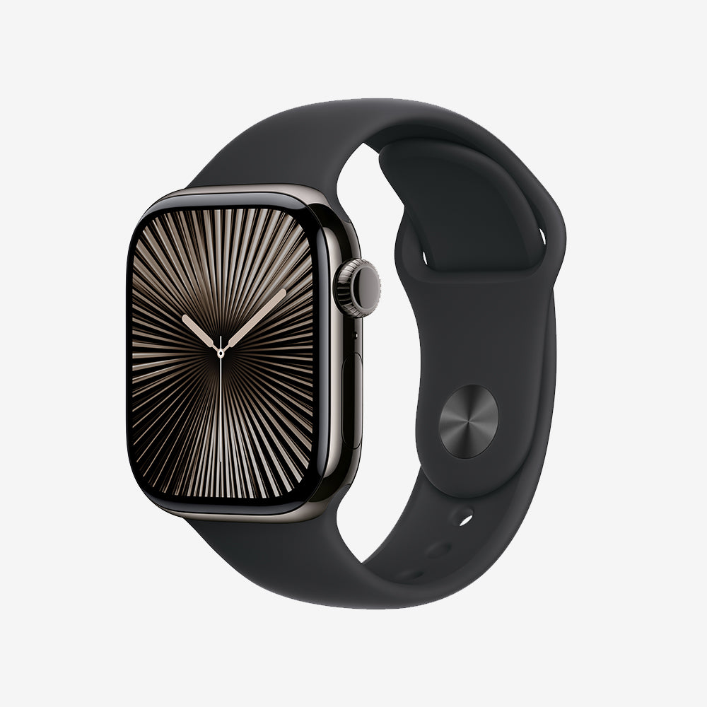Watch Series 10 GPS + Cellular Titanium Case Sport Band