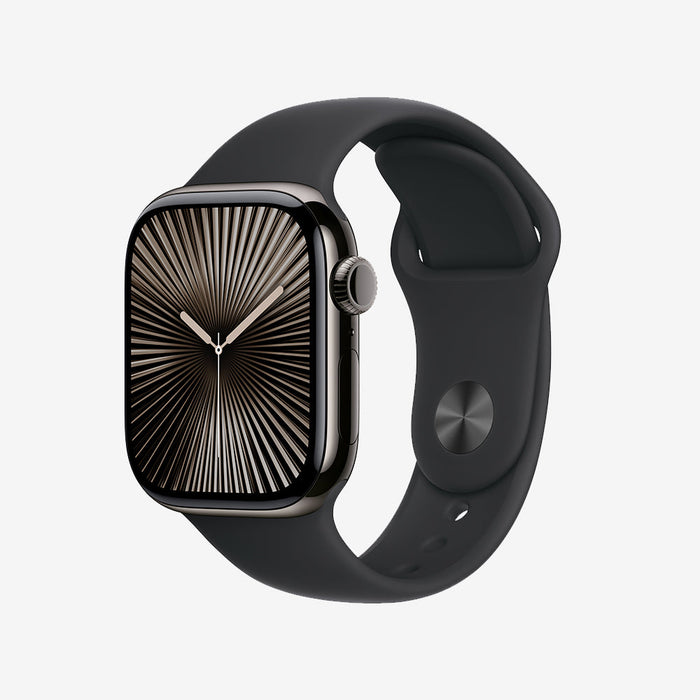 Watch Series 10 GPS + Cellular Titanium Case Sport Band