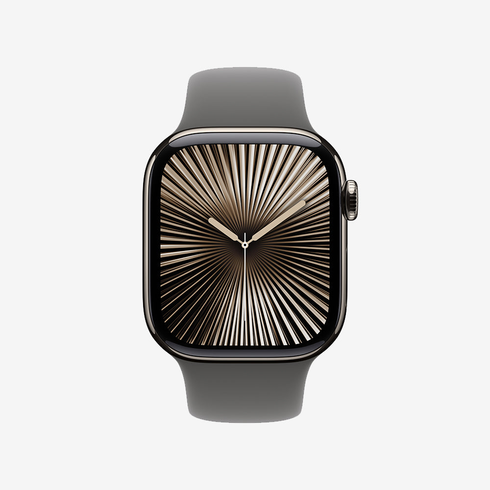 Watch Series 10 GPS + Cellular Titanium Case Sport Band