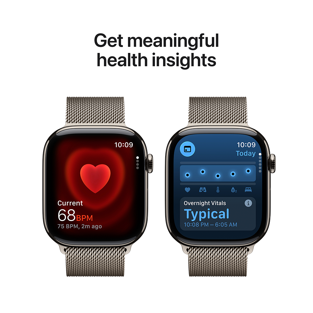 [PRE-ORDER] Watch Series 11 GPS + Cellular Titanium Case Milanese Loop