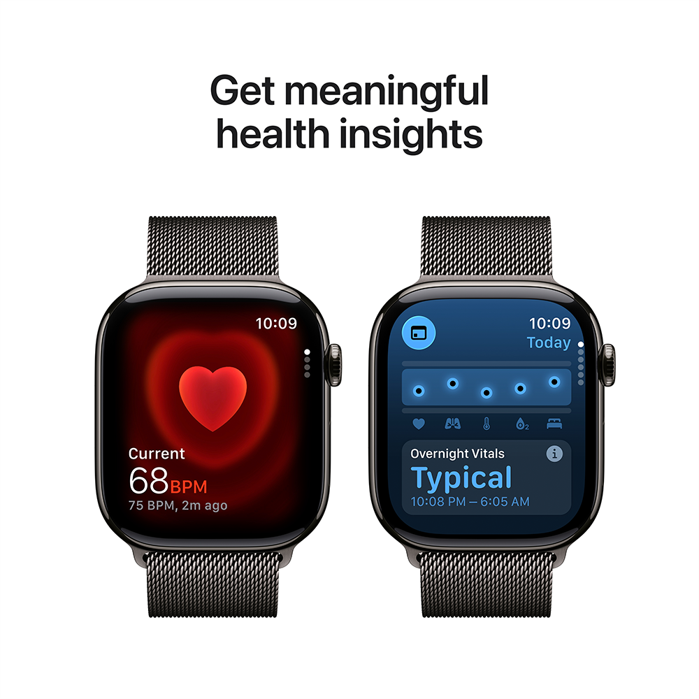 [PRE-ORDER] Watch Series 11 GPS + Cellular Titanium Case Milanese Loop