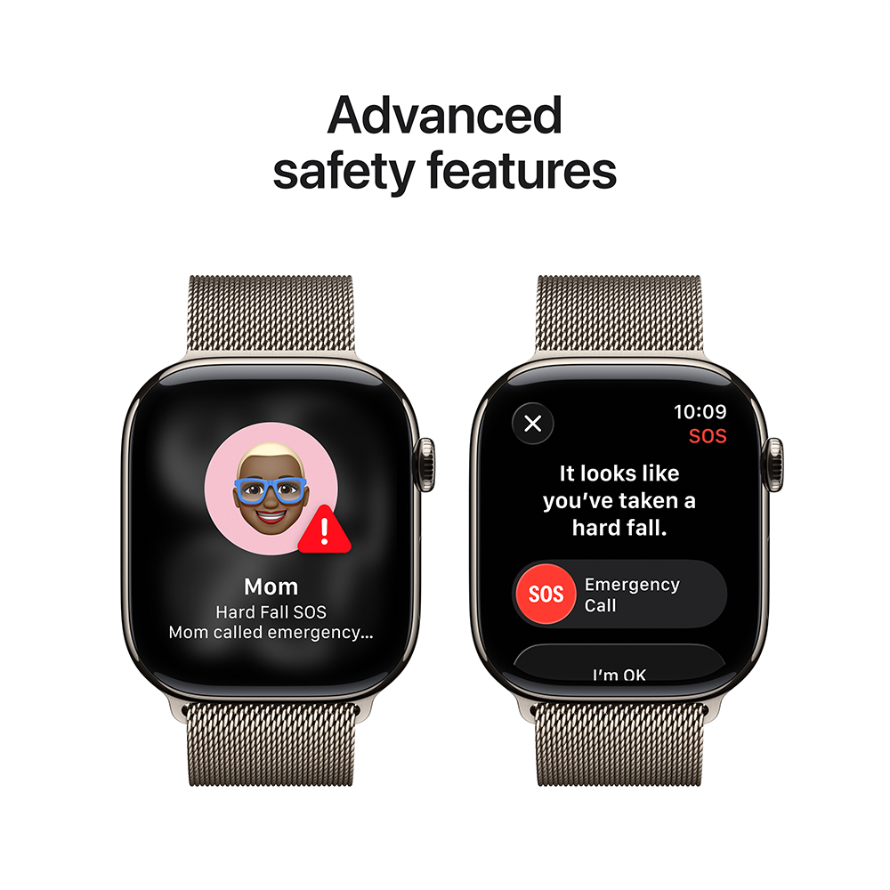 [PRE-ORDER] Watch Series 11 GPS + Cellular Titanium Case Milanese Loop