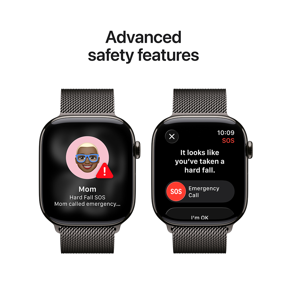 [PRE-ORDER] Watch Series 11 GPS + Cellular Titanium Case Milanese Loop