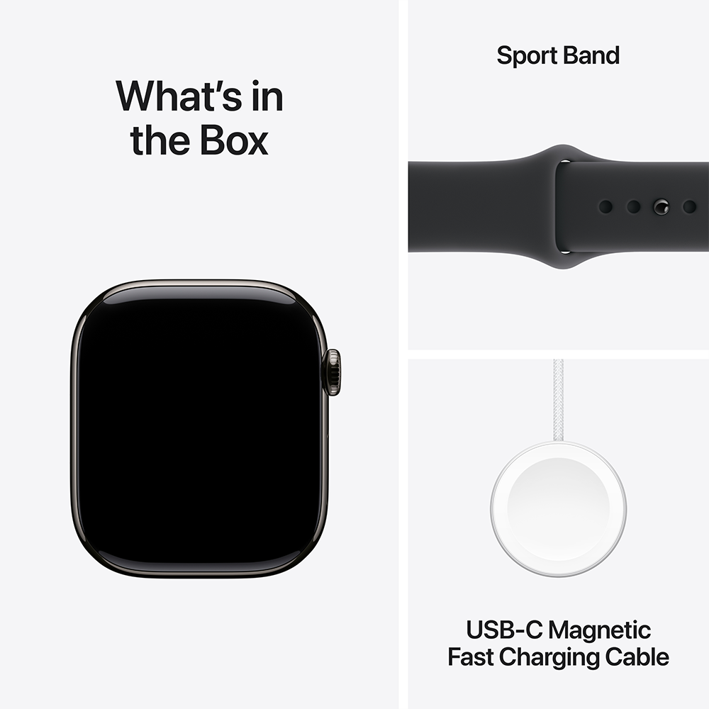 [PRE-ORDER] Watch Series 11 GPS + Cellular Titanium Case Sport Band