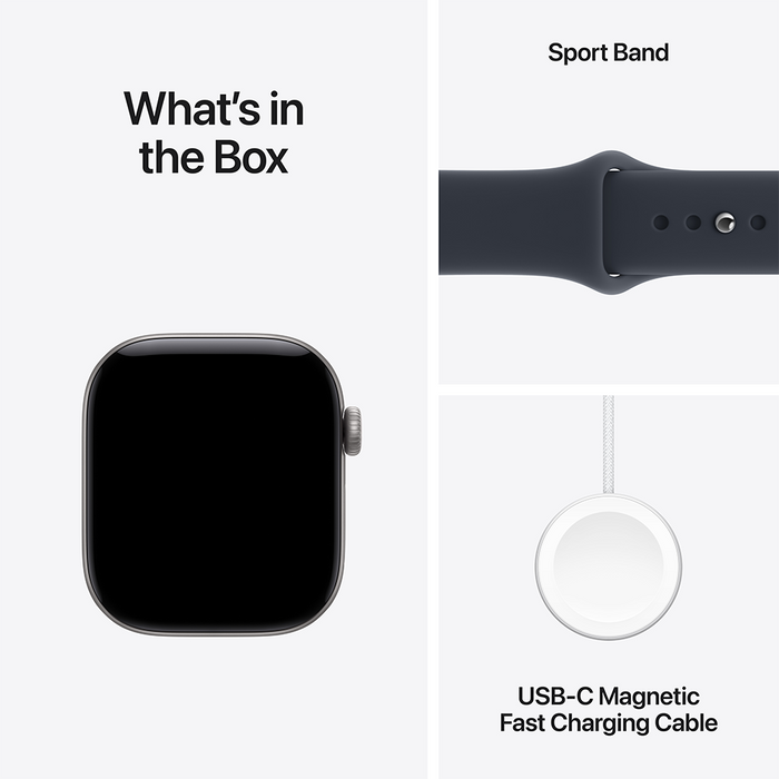 Apple Watch Series 12 GPS + Cellular Aluminium Case Sport Band