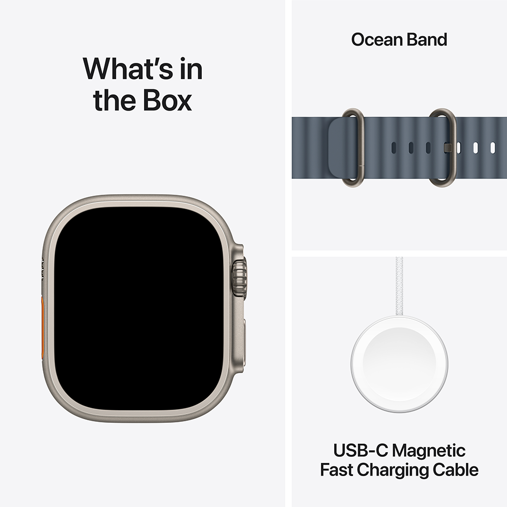[PRE-ORDER] Watch Ultra 3 GPS + Cellular Titanium Case Ocean Band 49mm (Late 2025)