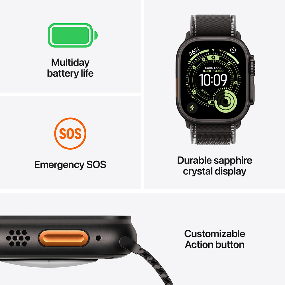 [PRE-ORDER] Watch Ultra 3 GPS + Cellular Titanium Case Alpine Loop 49mm (Late 2025)