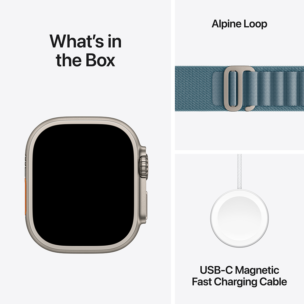[PRE-ORDER] Watch Ultra 3 GPS + Cellular Titanium Case Alpine Loop 49mm (Late 2025)