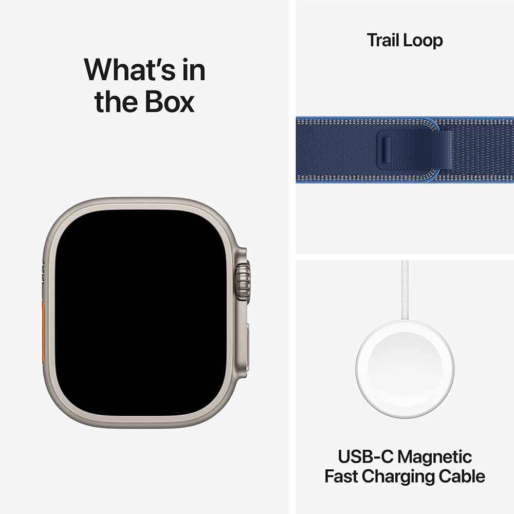 [PRE-ORDER] Watch Ultra 3 GPS + Cellular Titanium Case Trail Loop 49mm (Late 2025)