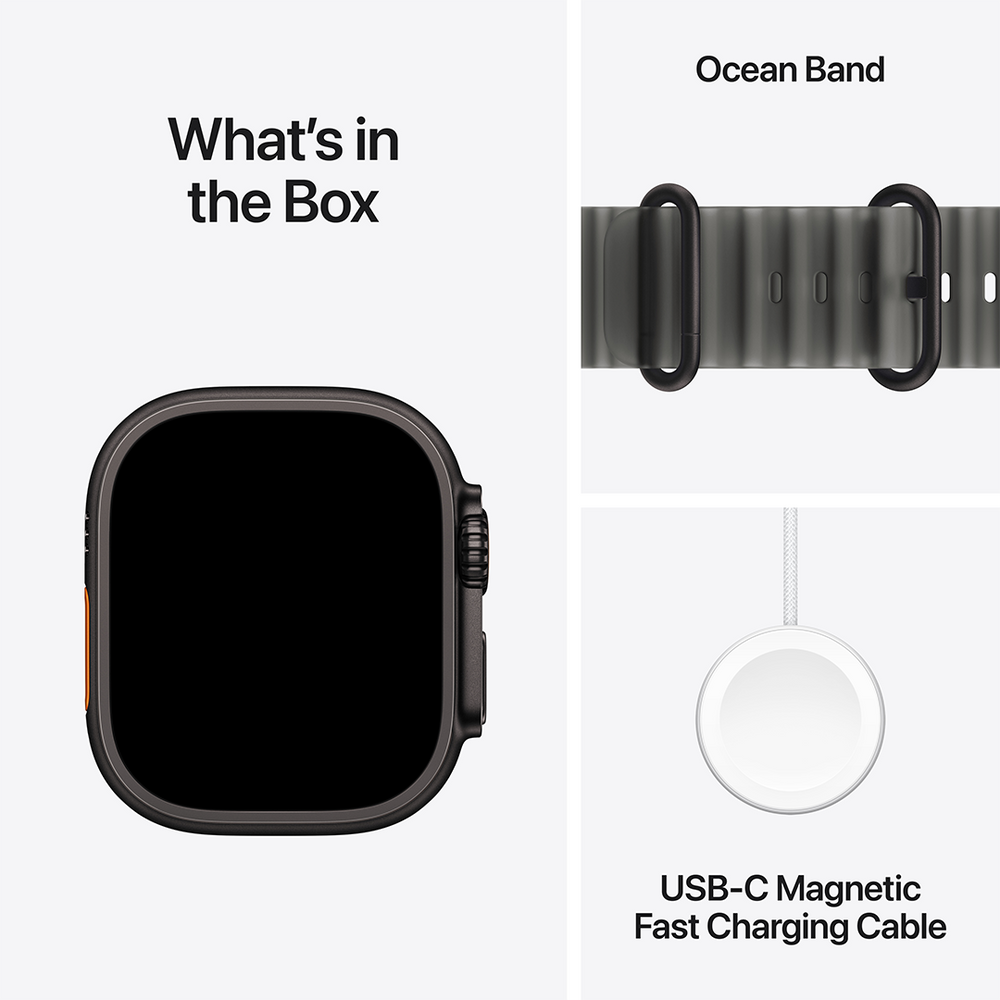 [PRE-ORDER] Apple Watch Ultra 4 GPS + Cellular Titanium Case Ocean Band (Late 2026)
